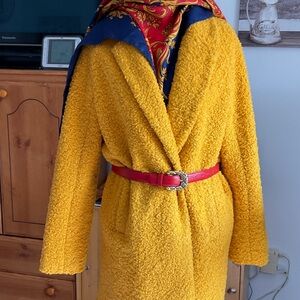 Magaschoni Yellow Teddy Jacket/coat
I will cry when I sell this.
